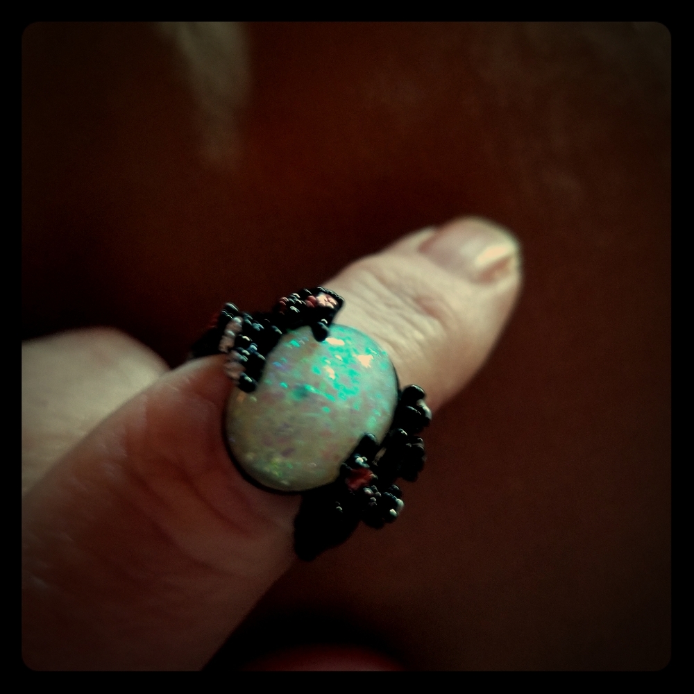 Opal style Fairytale rings